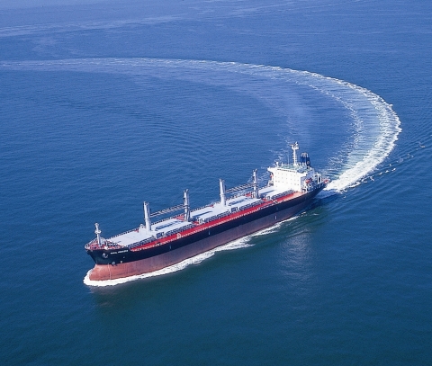 STX조선해양이 건조하는 58,000톤급 벌크선 이미지