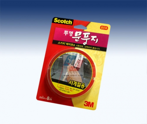 한국쓰리엠 투명 문풍지•출입문 틈막이