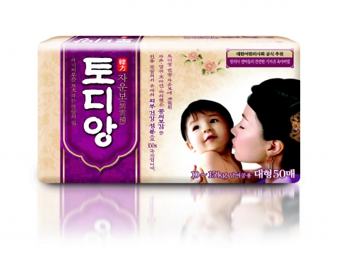 LG생활건강, 프리미엄 한방 기저귀 ‘토디앙 한방 자운보’ 리뉴얼 출시