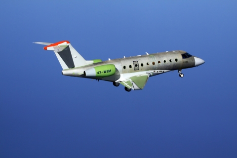 First Flight of the Gulfstream G250 S/N 2002 on March 24, 2010