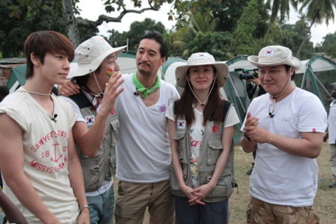 MBC 일밤 단비팀 활동 사진