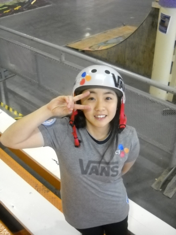 2010춘천월드레저 경기대회 홍보위원으로 위촉된  BMX의 박민이(21)