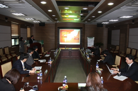 11일 동명대학교에서의 큐슈관계자 회의 장면2