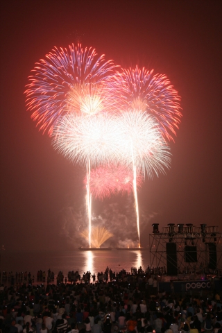 포항국제불꽃축제중에서