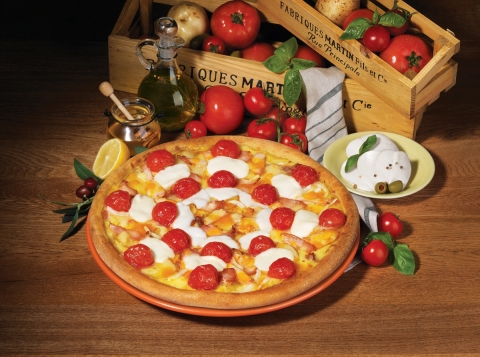 도미노피자, 정통 나폴리풍 웰빙 요리피자 ‘나폴리 프레쉬’ 피자 출시