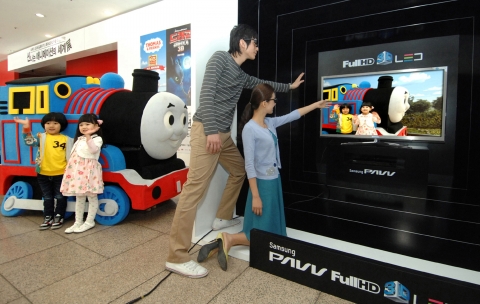 삼성파브, ‘신나는 애니메이션의 세계전’에서 풀HD 3D LED TV 체험 마케팅
