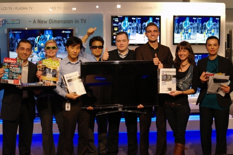 독일 3대 AV 전문지, 삼성 풀HD 3D LED TV 극찬