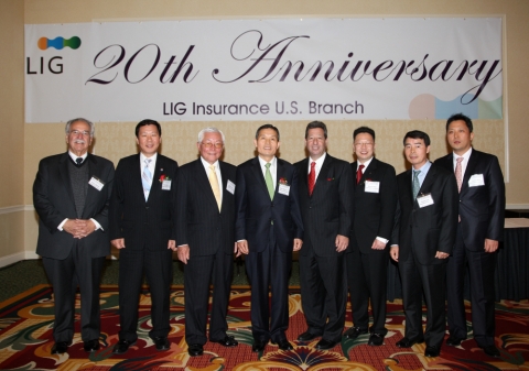 LIG손해보험은 28일, 미국 뉴저지에 위치한 글렌포인트 메리어트호텔(Glenpointe Marriott Hotel)에서 개최한 ‘미국지점(Leading Insurance Grou