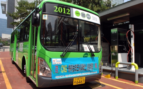CNG 하이브리드시내버스