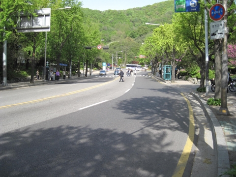 남산도서관앞 전선(후)