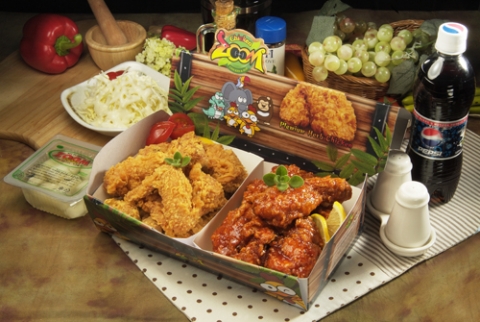 치킨쥼 허브치킨
