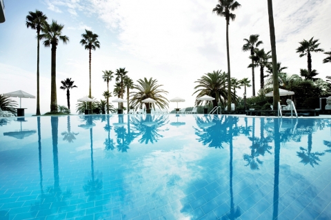 서귀포KAL호텔 야외 수영장