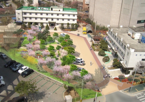 노원구 늘편한집 조경계획(조감도)