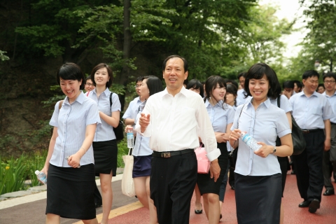 이재우 신한카드 사장, 직원들과 소통의 시간 가져