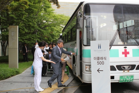 건국대 시니어타워 ‘더 클래식 500’ 전 직원 헌혈