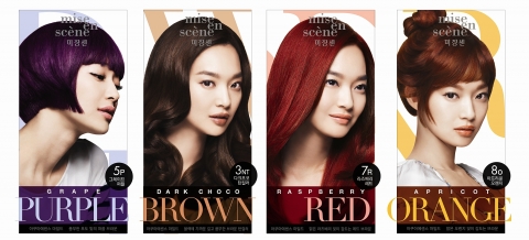 미쟝센 아쿠아 에센스 마일드 멋내기컬러