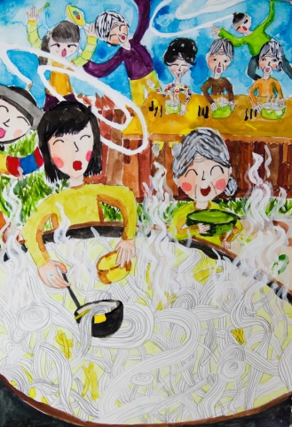 국립중앙청소년수련원의 ‘제2회 청랑얼 글∙그림 공모전’에서 그림부문 대상에 백지예(대전 금동초)학생의 ‘할머니 할아버지께 봉사활동’이란 작품이 대상인 여성가족부장관상에 선정됐다.