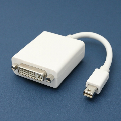 애플 매킨토시 노트북의 mini displayport 를 DVI,HDMI,VGA신호로 출력할 수 있다.