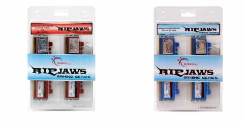 지스킬(G.SKILL)의 고성능 게이밍 메모리 DDR3 PC3-12800 CL9 8GB(2Gx4) RL 과 DDR3 PC3-12800 CL7 8GB(2Gx4) RM RIPJAWS 
