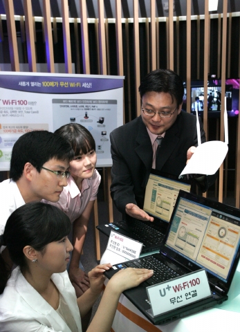 LG U+, 유무선 인터넷 모두 100메가 시대 연다