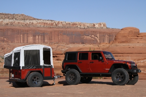 Jeep 캠퍼 트레일러