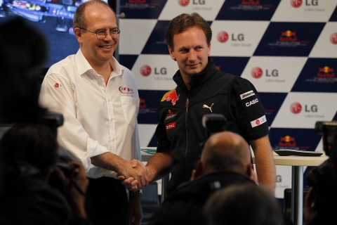 LG And Red Bull Racing Join Forces In Formula 1™