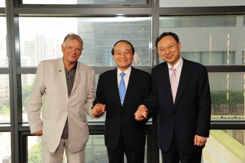 건국대 알페로프 노벨상 석학교수, 황창규 R&D기획단장 한-러 연구개발 협력 협의