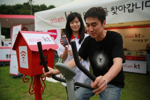 KT, 지산 밸리 록 페스티벌에 와이파이 등 3W 통신서비스 지원