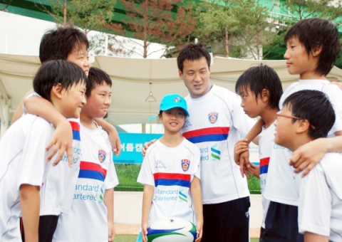 한국스탠다드차타드금융지주 2010 럭비 여름 캠프 개최