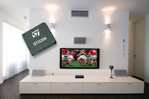 ST마이크로일렉트로닉스, 이머징마켓용 셋톱박스 칩의 성능 향상