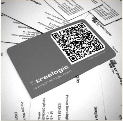 QR 코드를 활용한 명함