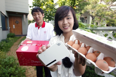KT, “에그(Egg)를 사면 진짜 에그를 드려요”