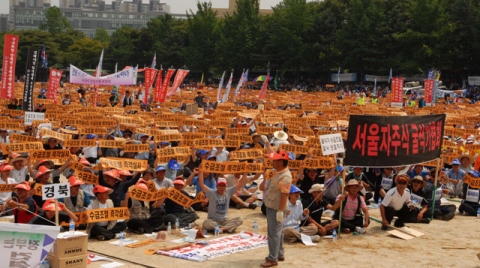 전국건설기계연합회, 오는 9월 1일 대정부 집회 개최