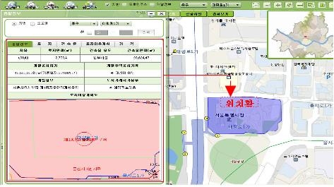 GIS기반의 종합정보 검색 및 위치검색