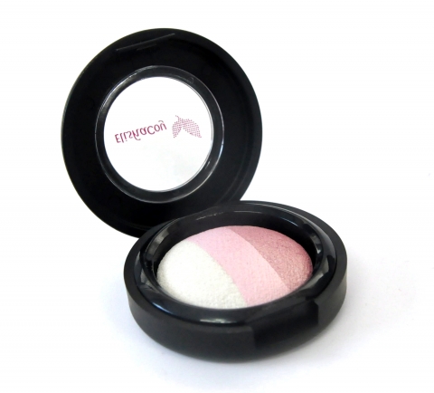 3 in 1 컬러, 글래머러스 펄로 화사하고 은은한 러블리 메이크업이 가능한 엘리샤코이 디자이너 아트 섀도우 "핑크블러썸"