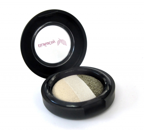 3 in 1 컬러, 글래머러스 펄로 화사하고 은은한 러블리 메이크업이 가능한 엘리샤코이 디자이너 아트 섀도우 "다즐링그린"