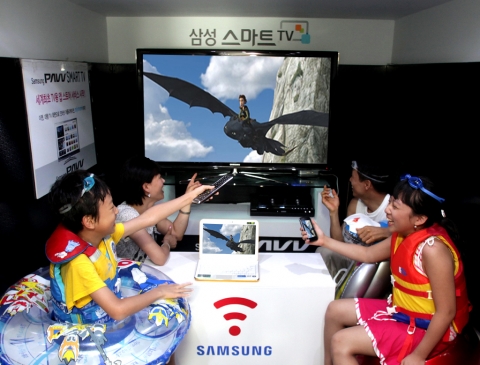 “삼성파브 스마트 TV와 함께 한 스마트한 여름 휴가”