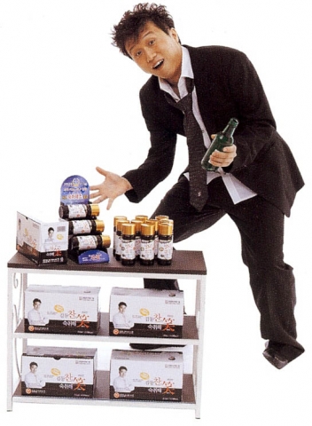 ‘찬소’ 전속모델 개그맨 박성광씨와 숙취해소제 '찬소 (Chan-So)'