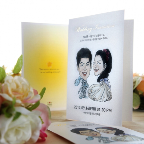 청첩장 전문 쇼핑몰 &#039;위드카드&#039;에서 새롭게 선보인 청첩장