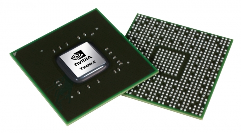 엔비디아(NVIDIA)社의 '테그라2 듀얼코어 프로세서(Tegra 2 Dual Core Processor)' 사진. LG전자는 오는 4분기부터 국내 및 해외에 출