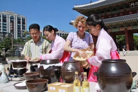 추석 명절술로 ‘황금주’ 담가보세요…농촌진흥청, ‘황금주’ 시연행사