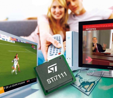 STMicroelectronics Strengthens Position in Polish Direct-To-Home Digital TV Arena with Latest High-Definition Set-Top-Box Design Win