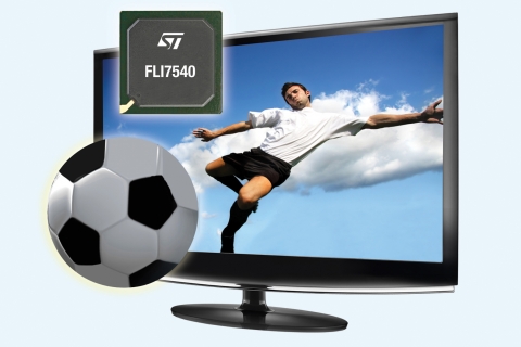STMicroelectronics Reaches Ultimate Dimension in TV with New High-Performance Digital TV System-on-Chip and Video-Enhancement IC for Best-in–Class Motion-Compensated 3DTV and 3D Graphics