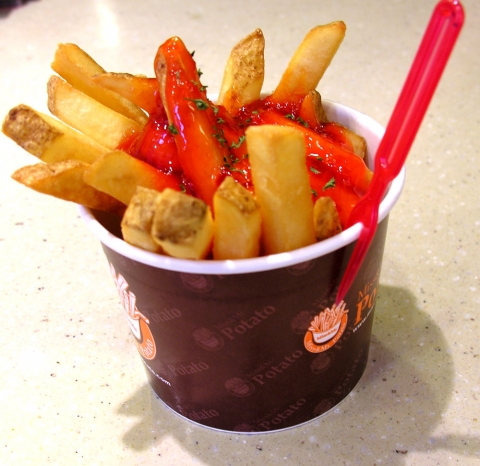 칠리소스 포테이토
