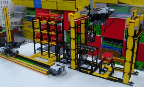조그마한 '레고블럭'으로 거대한 '자동화 물류시스템' 구축 - 뉴스와이어