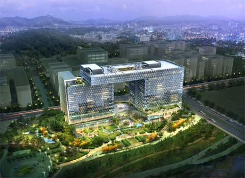 엔씨소프트 판교 R&D 센터 조감도