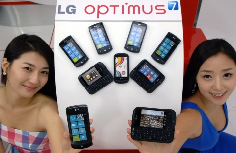 LG Optimus 7 opens a new window to content sharing