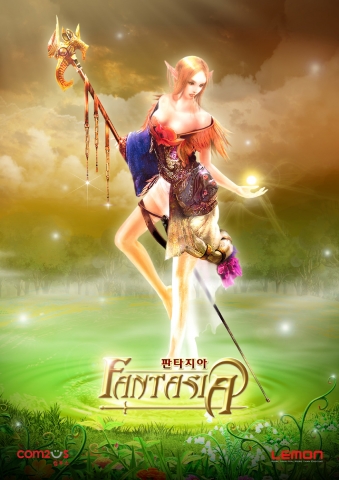컴투스가 서비스하는 스마트폰용 본격 MMORPG '판타지아'