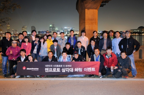 세기P&C, 사진동호회 대상 카메라 삼각대 무료체험 이벤트 실시