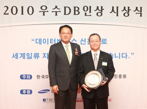 대한주택보증, 2010년 데이타품질관리대상 수상